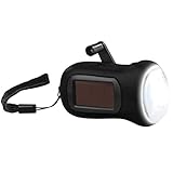 JTLB Solar Dynamo Kurbel LED Taschenlampe, Handkurbel Taschenlampe, Solar LED Taschenlampe, Dynamo Taschenlampe, Notlicht im Freien, Tragbar Camping Lampen (Zufällige Farbe)