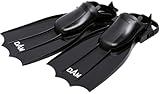 DAM Belly Boat Fins XXL - 2 Flossen für Bellyboote, Bellybootflossen, Schwimmflossen zum Angeln vom Bellyboat