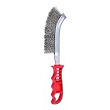 KS Tools 201.2301 Allzweck-Edelstahl-Drahtbürste, 250 mm, one size