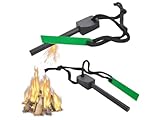 Przydasie Maxi Feuerstein Feuerstahl 3.000 Zündungen 10,5 cm Magnesium Feuerstarter Feuerzeug Flint Stone Fire Steel Outdoor Survival Camping-Anzünder
