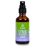 BitterLiebe® Leber* Komplex Spray - Leberkur*, natürliche Unterstützung der Leberfunktion* mithilfe von Cholin - hochdosiert mit Mariendistel Artischocke Löwenzahn und Bitterstoffen