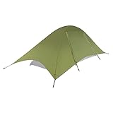 Tatonka Double Moskito Dome Fly - Wasserdichtes Überzelt für das 2-Personen-Zelt Double Moskito Dome - Als Sicht- und Regenschutz - Inklusive Abspannleine und Packsack - 300 x 190 x 120 cm