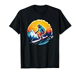 Ski Team Skifahrer Schule Skifahrt Ski-Team Crew Ski Fahren T-Shirt