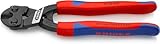 KNIPEX CoBolt Kompakt-Bolzenschneider mit schlanken Mehrkomponenten-Hüllen schwarz atramentiert 200 mm, 71 02 200