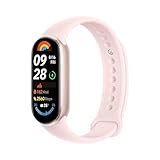 Xiaomi Smart Band 9 Fitness Tracker, AMOLED Display with 1200 Nits, Sp02 Tracking, Sleep and Heart Rate Monitor, Notifications, 5ATM Waterproof, Mi Fit App, Mystic Rose
