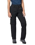 Jack Wolfskin Damen Activate Light Zip Off Hose, schwarz, 44