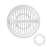 Trapflex Haarsieb/Haarfilter + Haarfänger (Kompatibel mit Tempoplex Ablaufgarnitur Modellnummer 6961, 6962, 6963 ersetzt Teilenummer 582951/6961.96)