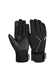 Reusch Diver X R-TEX XT Touch-TEC wasserdicht Winddicht atmungsaktiv, Sporthandschuhe Laufen, Radfahren, Wandern, Touchscreen Winter-Handschuhe, schwarz/Silber, 11