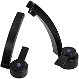 Comet Florenz Kompakt Einhebelmischer Ø33mm Nylonflexschäuche Mikroschalter Camping Wohnmobil schwarz