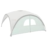 Coleman Seitenwand für Fast Pitch Shelter Pavillon Seitenteil mit Tür und Fenster, grau, XL, 2000032121