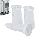 Fizdoqg 3 Stück IBC Filter Deckelfilter IBC Deckelfilter Regenwasserfilter IBC Tank Filter IBC Deckel Filter IBC Container IBC Ersatzfilter Nylon Filter für Filterset Regenwassertank IBC Regentonnen