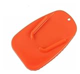 Stütze Verlängerungsplatte Pad Motorrad-Seitenständer Ständer Kickstand Headlift Stand Einbeinstativ-Stützplatte Unterstützung Big Foot Anti-Rutsch-Platte