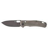 Gerber Taschenklappmesser mit Taschenclip, Scout, Mit Micarta-Griff und Glasbrecher, Klingenlänge: 8,2 cm, Grün, Rostfreier 440A Stahl, 1064583