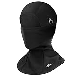 toptrek Sturmhaube Winter, Winddicht Warm Sturmmaske, Balaclava für Outdoorsports Radfahren Snowboarden Skifahren Motorradfahren, Atmungsaktive Skimaske für Herren& Damen, Schwarz