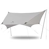 Naturehike Ultraleicht Zeltplane Tarp Wasserdicht Regenschutz Anti-UV Sonnendach Sonnensegel Strand Vordächer Vorzelte Pavillon für Outdoor Camping Picknick Festival
