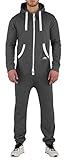 Finchman 23I123 FMJ18 Herren Jumpsuit Overall Onesie Dark Grey Gr. XXL