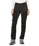Fjällräven Damen Fleecejacke Abisko Trail, Black, L, 89589-550