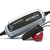 CTEK LITHIUM XS, Batterieladegerät 12V, Ladegerät LiFePO4, Lithium Ionen Ladegerät Auto, Intelligentes Ladegerät Autobatterie, Erhaltungsladegerät, Batteriepfleger Mit UVP, Schwarz/Silber