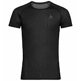 Odlo Unterhemd Herren Kurzarm Active F-Dry Light I Funktionsshirt I Funktionsunterwäsche Kurzarm Sportunterhemd I Herren