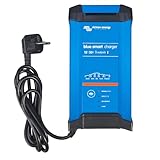 Victron Energy Blue Smart Batterie Ladegerät 12-Volt 30 Ampere 230V - Autobatterie Ladegerät - Batterieerhaltungsgerät und Desulfator - IP22 Geschützt - Bluetooth - 3 Ausgänge - CEE 7/7