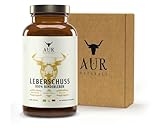 LEBERSCHUSS BIO BEEF LIVER KAPSELN – 100% Deutsche Rinderleber – Grasgefüttert aus ökologischer Weidehaltung – Natürliches Multivitamin mit Vitamin B12, A, Biotin, Riboflavin, Kupfer [240 Kapseln]