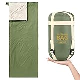Ultraleichter Sommerschlafsack, Schlafsack Sommer 680g 190 x 75 cm, Schlafsack Ultraleicht Kleines Packmaß, Sleeping Bag Weicher Komfort, Reiseschlafsack, Schlafsack für Camping