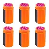 BAUFAS 6 Sets Streichhölzer, Eme-Spielset, wasserdichte und winddichte Streichhölzer, Camping-Streichhölzer, für Outdoor, Camping
