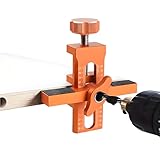 Schranktür Installationspositionierer Set, Einstellbare Bohrschablone und Montagehilfe, Installationshilfe für Schranktüren, für Exakte Bohrungen und Schnellmontage, Professionelles Woodworking Tool