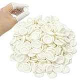 EuAcesry Fingerlinge Antistatisch, 200 Stück Fingerschutz aus Latex, Gummi Fingerlinge, Latex Finger Cot für Kosmetik, Medizin, Schönheit, Elektronik, Malerei, Schmuck