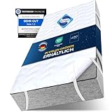 LILENO HOME Matratzenschoner 80x200 cm - Matratzenauflage 80x200 atmungsaktiv u. waschbar- extra weicher Matratzenschoner als Matratzen-Cover u. Schoner für Topper, Boxspringbett u. als Unterbett