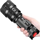 LED Taschenlampe,Extrem Hell CREE Handlampe für Camping,Ausrüstung,Militär,Outdoor,Zoombarer Einstellbarer Fokus