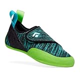 Black Diamond Kids Momentum Climbing Shoe Blau - Komfortabler Kinder Kletterschuh, Größe EU 31 - Farbe Envy Green