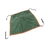 Perfeclan Zelt Sonnenschutz Regenschutz Zeltplane Abdeckplane für Campingzelt, Grün