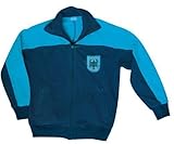 Originale gebrauchte Trainings- und Sportjacke der Deutschen Bundeswehr (Blau/52)