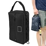 Duroecsain Aufbewahrungstasche für Campingküche - Tragbare Kochgeschirrtasche für Campingküche | Praktische Ordnung Für Grillbesteck Haushalt Reise Picknick Outdoor