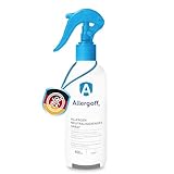 Allergoff Milbenspray 400ml - Allergenspray - 100% giftfrei - Milbenspray für Matratzen & Polster - Kinder- & tierfreundlich - 6 Monate Langzeitschutz - Ideal für Allergiker