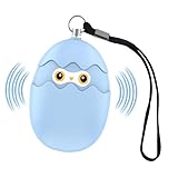 Qoosea Persönliche Sicherheit Alarm für Frauen-130DB persönliche Sicherheit Horn Alarm mit Strobe SOS LED-Licht für Selbstverteidigung-Ideal für ältere Menschen & Kinder(Blau)