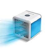 Livington Arctic Air – Luftkühler mit Wasserkühlung - Mobiles Klimagerät ohne Abluftschlauch – Luftbefeuchter - Verdunstungskühler - Ventilator klein
