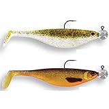Westin ShadTeez R 'N R 12cm 10g Gr. 6/0-2 montierte Gummifische, Farbe:Clear Water Mix 1