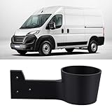 JERICMOTO Getränkehalter Auto für Fiat Ducato Peugeot Boxer Citroen Relais ab 2007 Seite Getränkehalter für Kaffeetassen und Getränkedosen Montage Seitenwand Fahrerseite