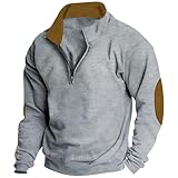Hoodie Herren, Hoody, Herren Weste Langarm, Sweatjacke Herren, Baggy Pullover Herren, Pullover Ohne Kapuze Herren, Sweatjacke Gefüttert Herren, Zip Up Hoodie, Kapuzenjacke Herren Winter, Herren Jacke