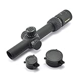 Visionking 1-6x24 Jagd Zielfernrohr Ultra-Breitband-Grünfolie Frontabsehen Schwarz satinierter Feinsand Beschlagfrei Zielfernrohr…