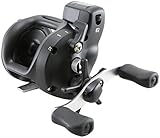 Okuma Magda Star Drag Levelwind Schnurzählerrolle Größe 15 schwarz