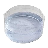 Faltbarer Klarer Eimer - Zusammenklappbarer Transparenter Wasserbehälter, Tragbares Campingbecken | Klarer Plastik-Aufbewahrungseimer Für Picknick, Wandern, Reisen, Mehrzweck-Lebensmittel- Und