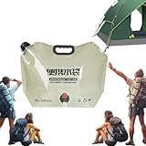 Generisch faltbare Wasserspeicherbehälter - Flexibler Kunststoff, kompakter Beutel mit verstärktem Griff für den mobilen Gebrauch | Barbecue -Wassertank, Wanderung