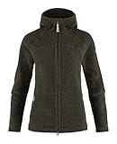 Fjallraven Damen Kaitum Fleece Sweatshirt, Deep Forest, S EU