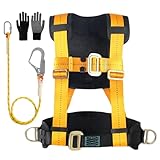 Auffanggurt Absturzsicherung, Absturzsicherung Sicherheitsgurt, verstellbare Größe