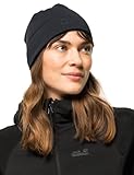 Jack Wolfskin Unisex Allrounder Light Beanie M tze, Schwarz, Einheitsgr e EU