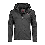 Höhenhorn 26G123 Rigi Herren Regen Jacke Outdoor Rain Freizeitjacke Schwarz Gr XL