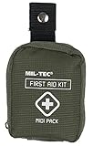 Mil-Tec Unisex – Erwachsene Erste-Hilfe-Paket-16025900 Erste-Hilfe-Paket, Oliv, Einheitsgröße